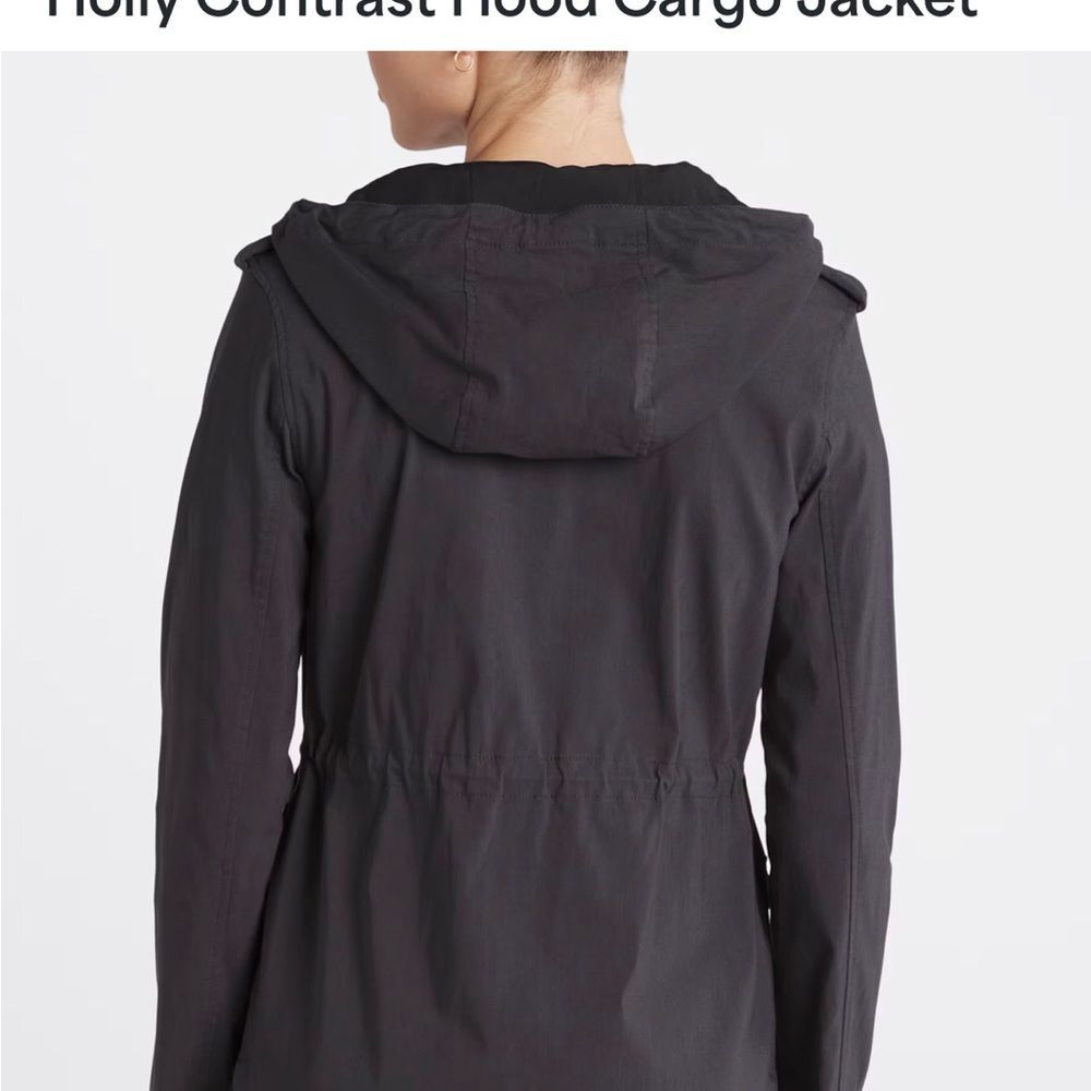 EDEN SOCIETY Holly Contrast Hood Cargo Jacket - Picture 2 of 9